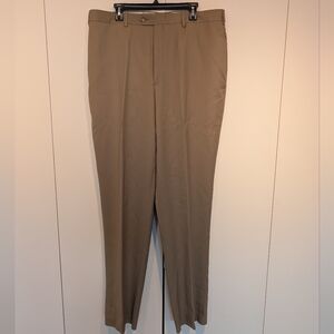 Jos. A. Bank Classic 100% Wool Dress Pants 40R Raw Hem NWT